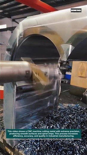 Incredible CNC Metal Cutting Process | Satisfying High-Speed Machining