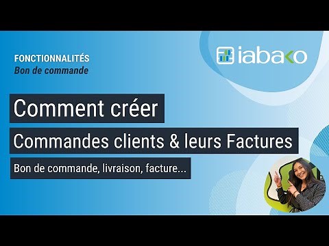 IABAKO - Créer des commandes client et les transformer en facture