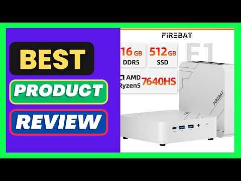 FIREBAT F1 MINI PC AMD Ryzen 5 7640HS DDR5 16GB RAM 512GB