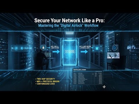 Secure Your Network Like a Pro: Mastering the "Digital Airlock" Workflow