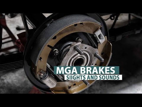 Brakes on a 1961 MGA