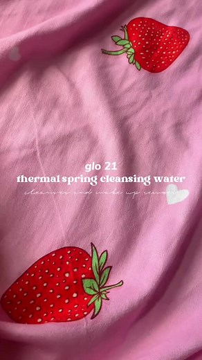 Glo 21 Thermal Spring Cleansing Water 300mL for 80 Pesos Only!