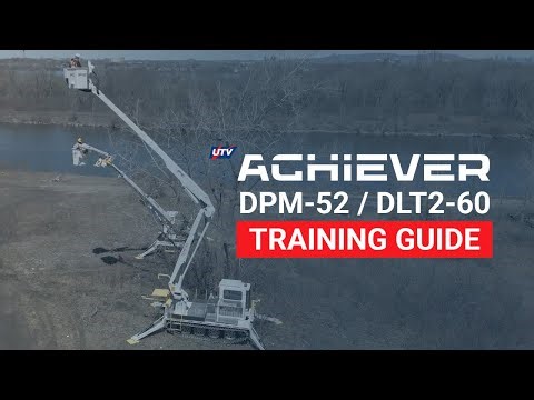 How to Operate the UTV Achiever DPM and DLT2 | Training Guide | Tracked Aerials with Jib