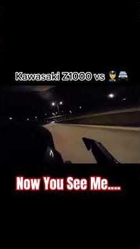 Kawasaki Z1000 vs The Cops #bikelife #chase #police