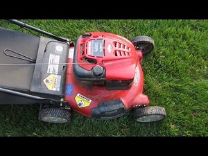 Troy Bilt 21" Lawn Mower 6.5 Briggs and Stratton Broken Craigslist Find - Part I -- April 23, 2013