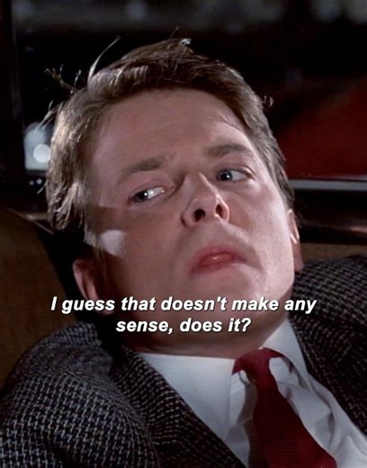 His Mom Was Wild Back Then.#BackToTheFuture #MichaelJFox #ChristopherLloyd#MartyMcFly #movie