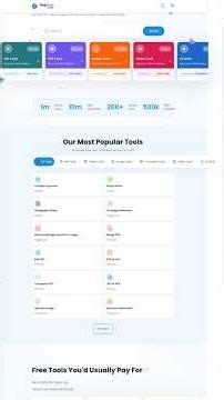 Free AI Tools in One Website 300+ | TinyWow Review