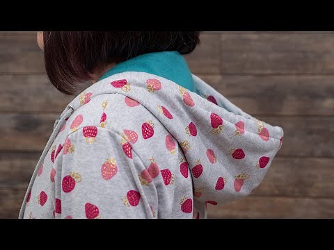 How to Sew a Drawstring Hood For a Hoodie