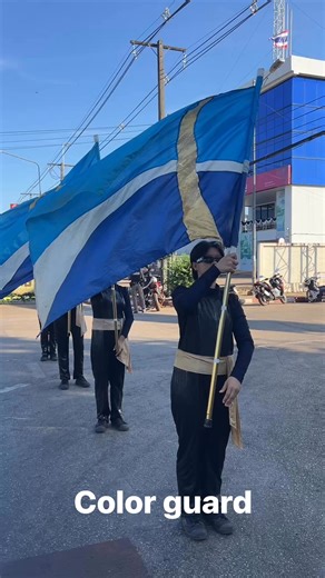 Color guard วงโยธวาทิตโรงเรียนราชประชานุเคราะห์ ๕๓ จังหวัดสกลนคร #colorgard #เด็กวงโย #วงโยฯ #marchingband #วงโยธวาทิต | ชัยฤทธิ์ เนตรกันหา