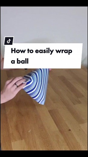 Creative Gift Wrapping: How to Wrap a Ball with Paper