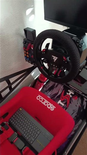 This is my FINAL Sim Racing Setup💺 #simracing