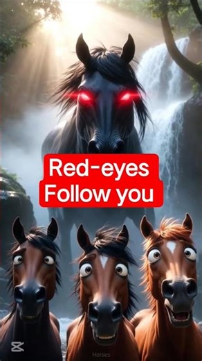 “The Ghostly Waterfall – Red Eyes in the Morning | 3D Horror Cartoon