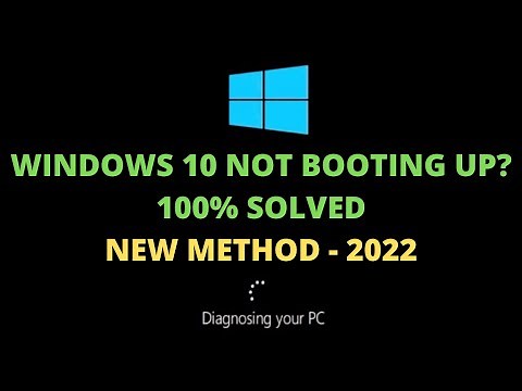 ✅ Windows 10 Not Booting Up (100% Solved) || ✅Windows 10 Not Starting Up