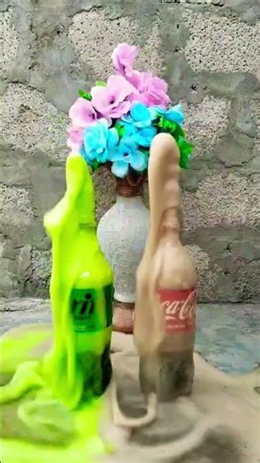 sprite vs coca-cola with mentos #shorts