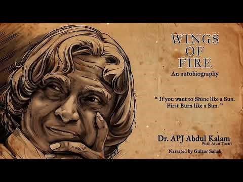 Dr. APJ Abdul Kalam AutoBiography [ENGLISH] by Gulzar Sahab| Wings of Fire| Audiobook 🎧🎧