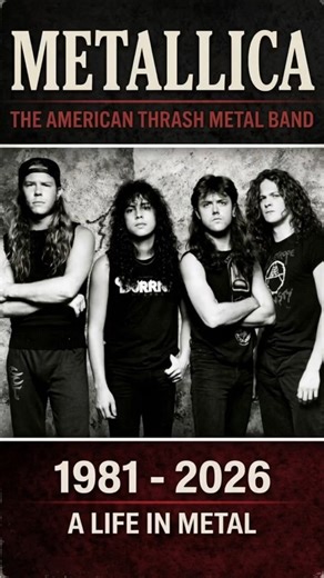 Metallica Then vs Now 🤘 AI Evolution of Metal Legends #doepicnow #metallica #shorts #thenandnow