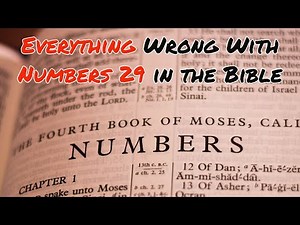 Everything Wrong With Numbers 29 in the Bible