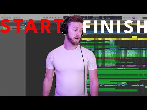 i filmed writing + producing a song start to finish