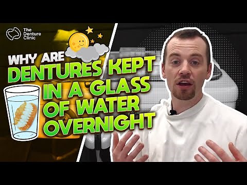 Do Dentures need to be in water over night? Does it really matter?