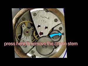 how to service HMT cal. 0231 movement?#watches