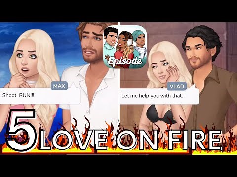 💕 Episode Choose Your Story 🔥 Love On Fire 🔥 Part 5 Sparks Fly 🏝 Gameplay Walkthrough