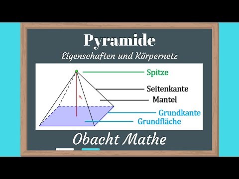 Pyramid: Properties and Net | Explained Simply | ObachtMathe