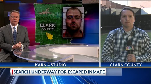 Clark County police searching for escaped jail inmate
