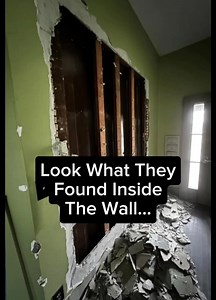 740K views · 7.8K reactions | See what was found inside the wall? #hiddenrooms #secretroom #hiddenroom #secretrooms #forgotten | A House with History | Facebook