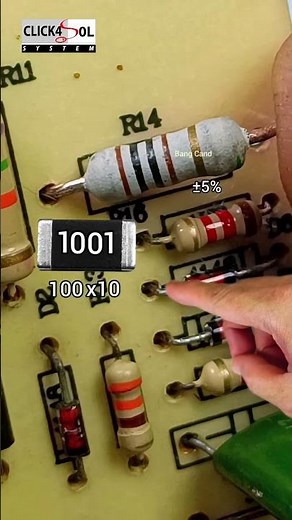 Resistor Color Code Calculate #experiements #project #resistor #mechanic #logic
