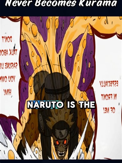 Why Naruto Never Fully Transforms Into The Nine Tails#part1 #naruto #anime