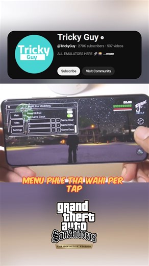 GTA SA Definitive Editon Android With Ultra Graphics Modpack