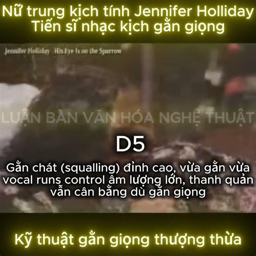 Jennifer Holliday squalling