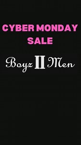Cyber Monday is here🧾 Get 15% off by using code: motown15 until 12/15 🎄 Go to our website and get you and your loved ones something special this holiday season! 🎁 Shop Now: https://shopboyziimen.com/ | Boyz II Men