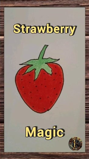 amazing strawberry drawing