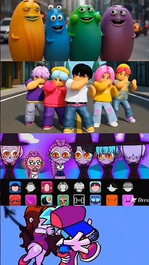 FNF Soda POP - Sprunki Kissing - Roblox Dance - Bob Opera # fnf #sprunkimusic #kpopdemonhunter