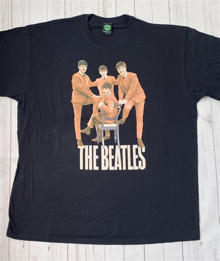 Official the Beatles Chair Black T-shirt/ Tee - Etsy