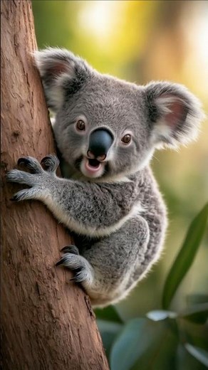 ​Cutest Koala Ever! 😍 Adorable Koala Smiles and Winks at the Camera