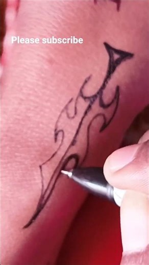 #newdesign #tattoofun #tattoo #art #easytattoo #simpletattoo #boyshandtattoo ‪@shivitattooart‬#new