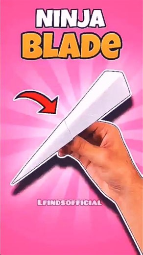 How to make a Ninja Blade with paper | ninja weapon⚔️ #papercraft#ninjatutorial #origami#diy