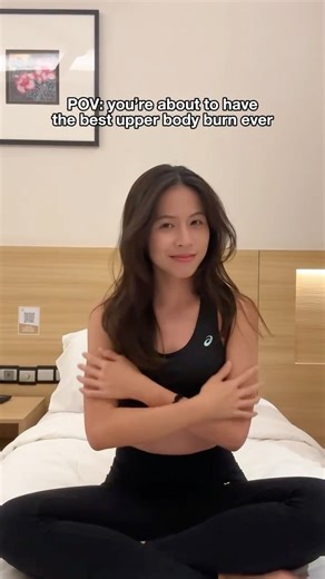 YEN RU on Instagram: "⤵️ Comment “LINK” and I’ll send you my FREE YouTube follow-along workout to train with me💓 my toned arms and chest workout: (Repeat 3x) SAVE FOR LATER! ✅ L shape open and close: 1 min ✅ L shape up and down: 1 min ✅ Elbow to elbow: 1 min ✅ Chest squeeze up: 1 min ✅ Prayer left and right: 1 min ✨ If you like content like this, follow @yenru_yr for more!"