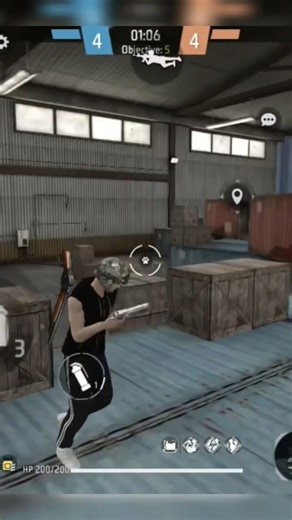 1v1 troll onetap #freefire #gaming #