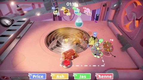 Cake Bash challenges players to see who can stink the most in this patron pick