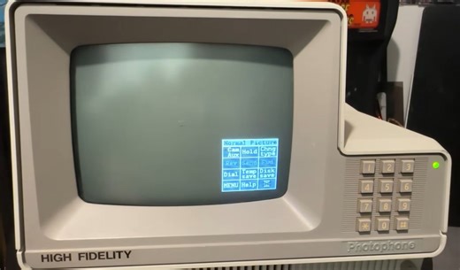 Powering On A 1985 Photophone CP220 Videoconference System