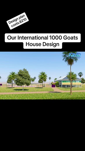 International Goat Shed Design | House Floor Plan for Goats