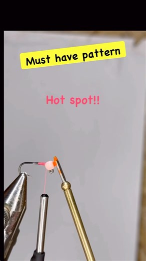 Must have fly pattern #flytying #fishing #troutflies #flyfishing