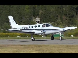 Cessna 340 Takeoff