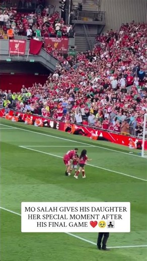 Mohamed Salah Lets His Daughter Score After Egypt's Loss 🥹❤️