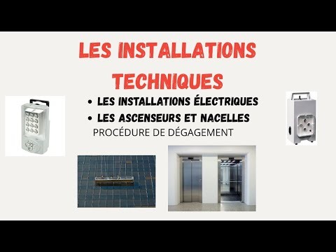 Installations électriques et ascenseurs 🔌 | Sécurité incendie SSIAP