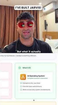 I Built My Own JARVIS with Claude Code (It Runs Everything)