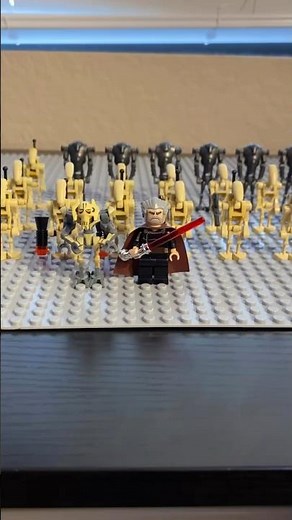 Building a LEGO Star Wars Droid Army In 60 Seconds!